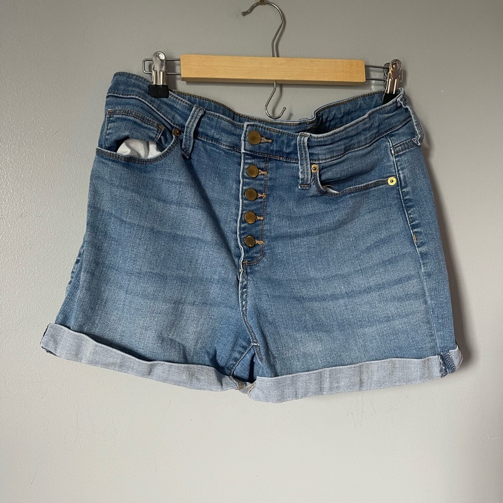 Universal Thread Button Up Cuffed Mid Rise Jean S… - image 1